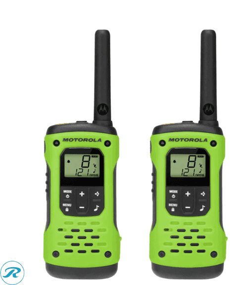 Motorola Solutions T600 35 Miles Waterproof Two-way Radio Green, 2pk - Like New/Light Scratches/No Box
