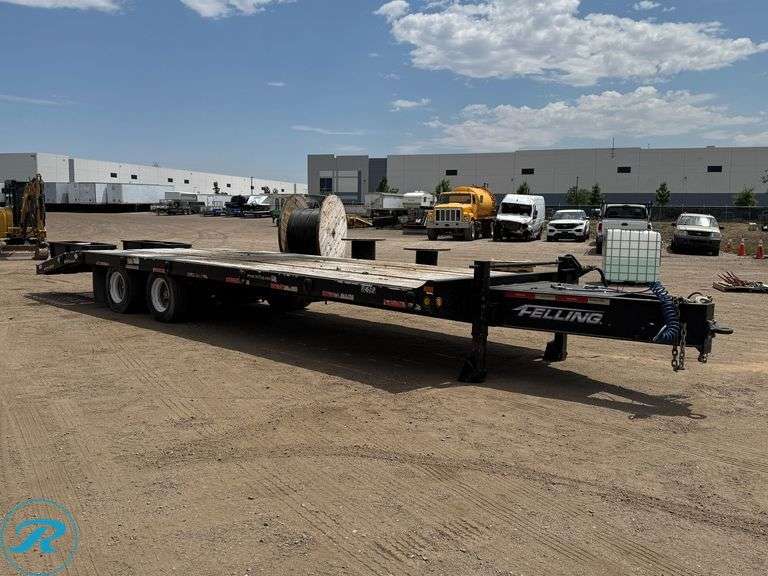 2022  Felling  FT-45-2-LP   T/A Equipment Trailer - Roller Auctions
