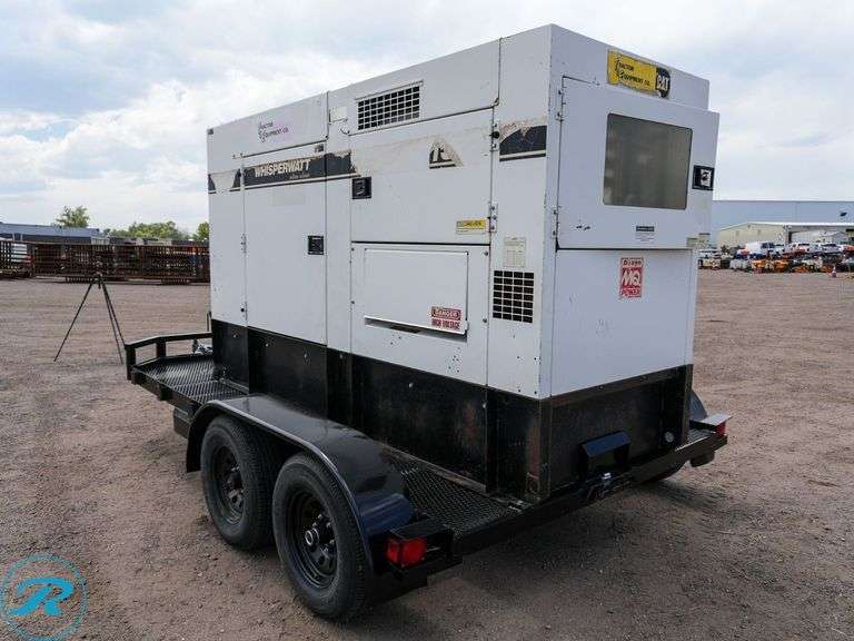 Multiquip  DCA-150USJ2 150 KVA  Trailer Mounted Generator - Roller Auctions