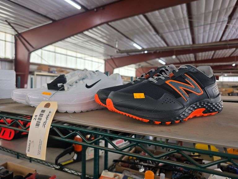 Nike and New Balance Athletic Shoes, Size 10.5 US