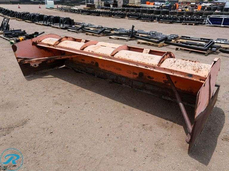 11' Snow Pusher Attachment To Fit Wheel Loader