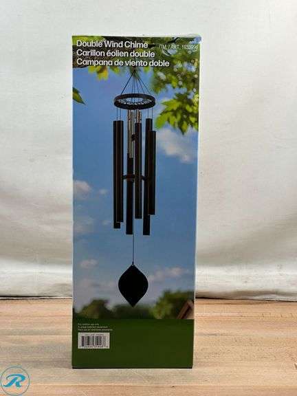 Stylecraft: Double Wind Chime- New/ Open Box - Roller Auctions