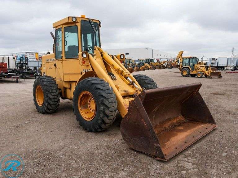 1984  John Deere  544C  Wheel Loader - Roller Auctions
