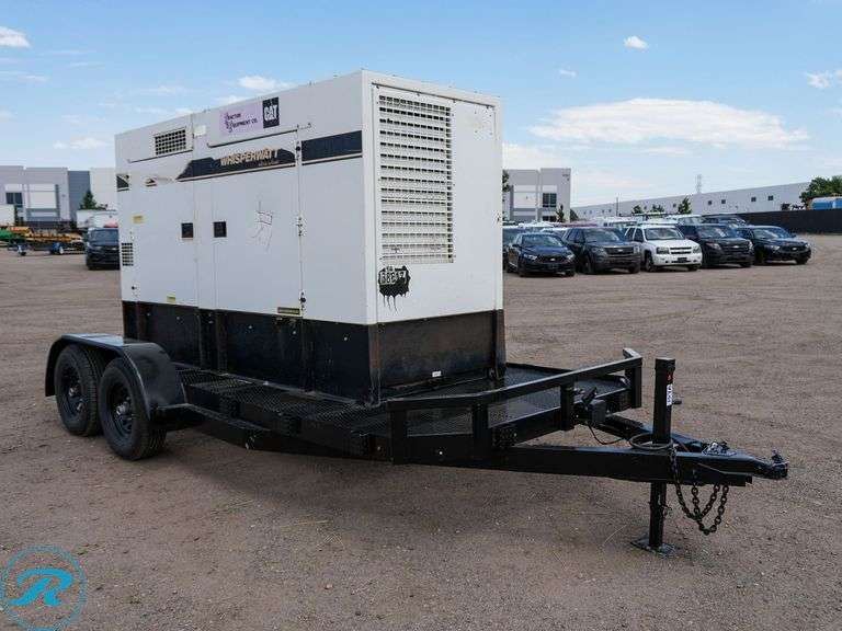 Multiquip  DCA-150USJ2 150 KVA  Trailer Mounted Generator - Roller Auctions