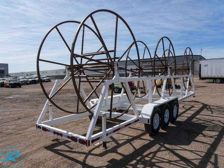 2021  Slabach  MR130x3   Tri Axle Triple Reel Trailer - Roller Auctions