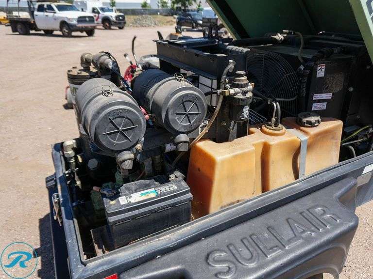 Sullair  185  Towable Air Compressor - Roller Auctions
