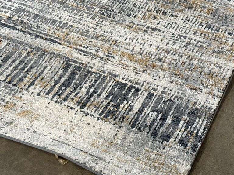 Nourison Tangra Collection TNR04 Multi Area Rug, 5 Ft 3 In x 7 Ft 3 In - Roller Auctions