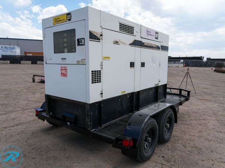 Multiquip  DCA-150USJ2 150 KVA  Trailer Mounted Generator - Roller Auctions