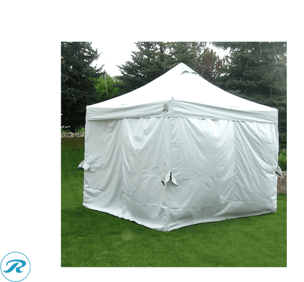 UnderCover: 10' x 10' Instant Canopy with Side Walls- New/ Damaged Box