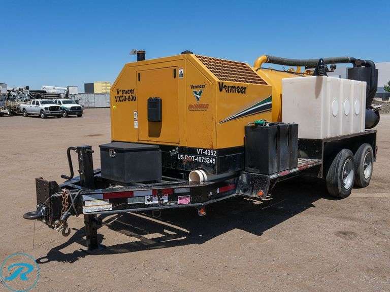 2020 Vermeer VX50-800 T/A Vacuum Excavation Trailer