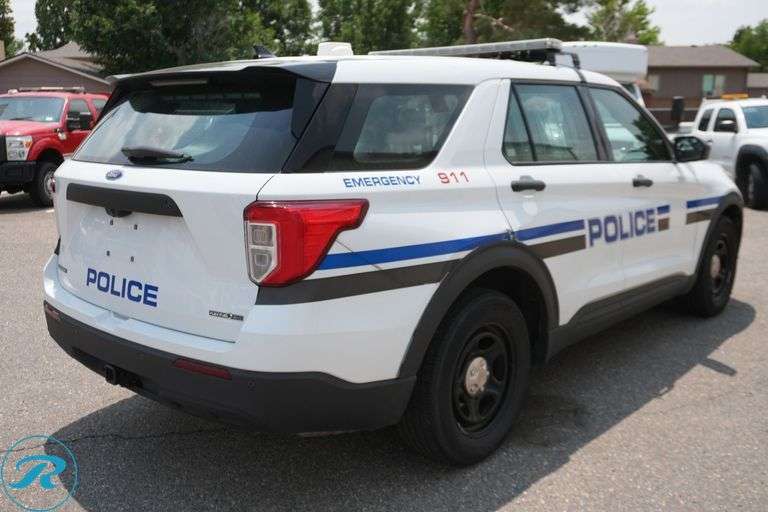 2020  Ford  Explorer   AWD  Police Interceptor SUV - Roller Auctions