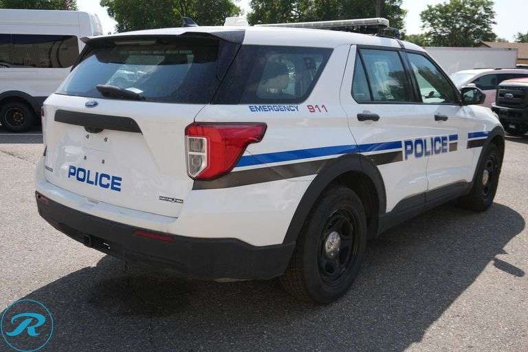 2020  Ford  Explorer   AWD  Police Interceptor SUV - Roller Auctions