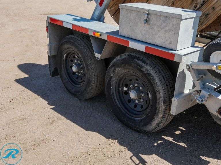 2021  Larson  7500G   T/A Hydraulic Fiber Optic Reel Trailer - Roller Auctions