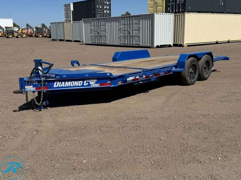 2023 Diamond C HDT207 T/A Tilt Bed Equipment Trailer