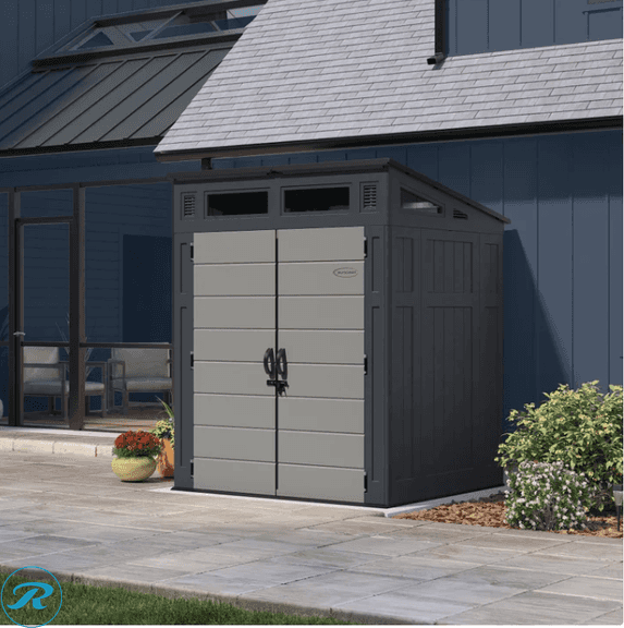 Suncast 6' x 5' Modern Shed - New/Open Box