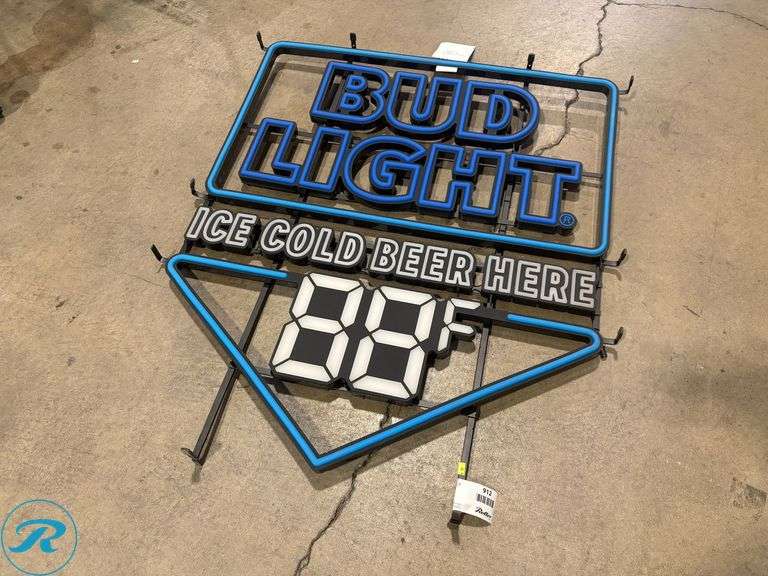 Bud Light Lighted Sign (Inoperable)
