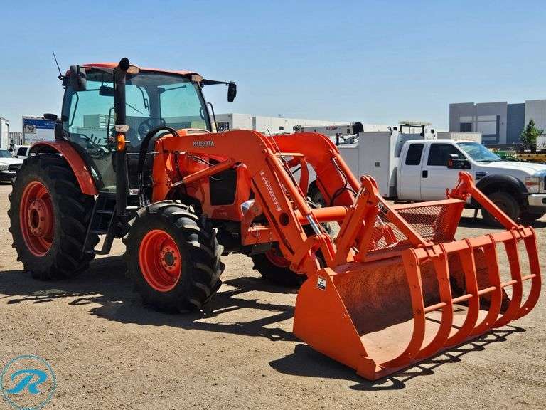 2015 Kubota M135GX 4WD Tractor/ Loader - Roller Auctions