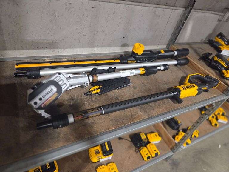 DeWalt DCPS620 Pole Saw and DCPH820 Hedge Trimmer, 20V Max