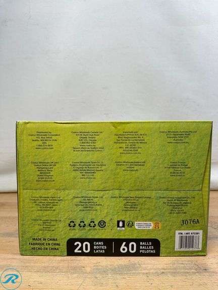 Penn Championship Tennis Balls, 20pk, 60 Balls - New - Roller Auctions