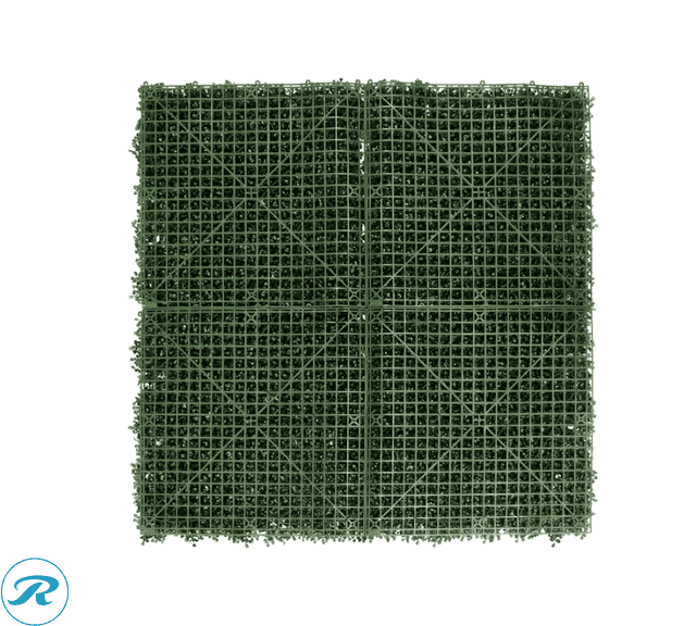 Golden Select:  Boxwood Artificial Hedge Panel with Lights-  Like New - Roller Auctions