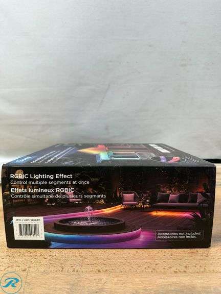 Govee Outdoor 49.2' RGBIC Pro LED Strip Lights - New - Roller Auctions