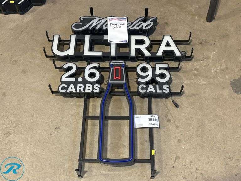 Michelob Ultra Lighted Sign (Inoperable)