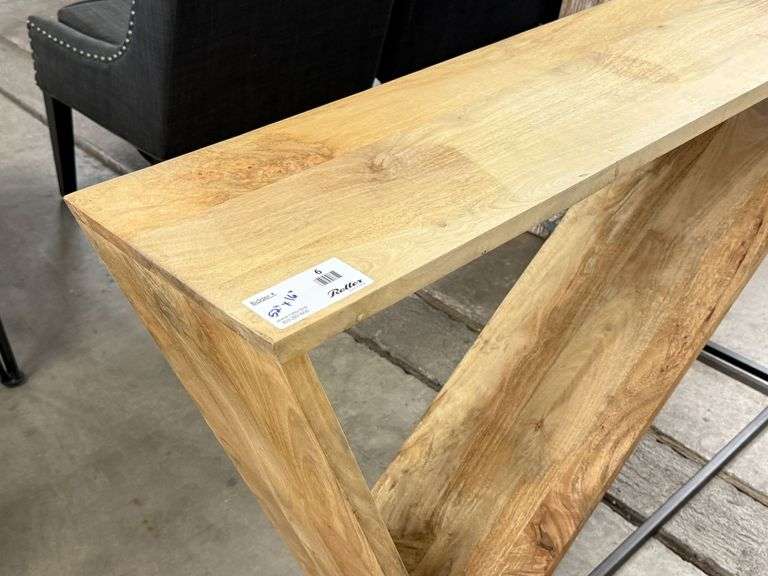 Angled Console Table, 52" x 12" - Roller Auctions