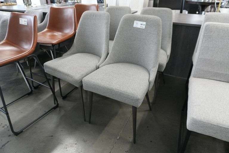 (4) Coaster 190442  Fabric Upholstered Dining Side Chairs