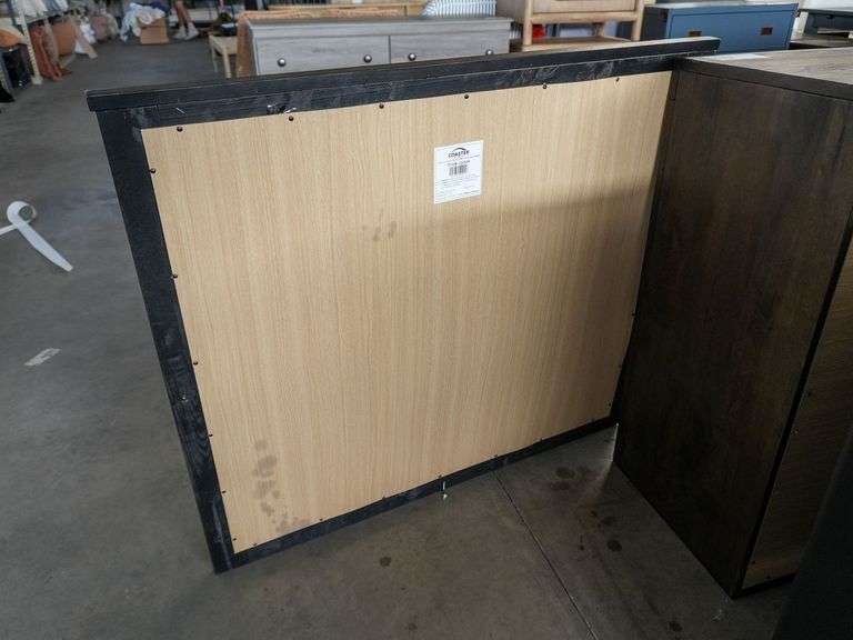 Coaster 222634 Dresser With Mirror, Wood Finish, Eight Drawers, 57” x 16” - Roller Auctions