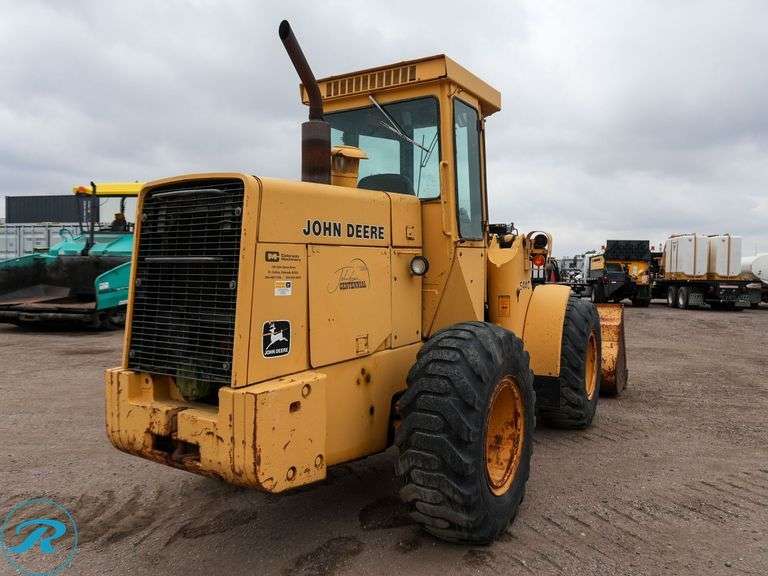 1984  John Deere  544C  Wheel Loader - Roller Auctions