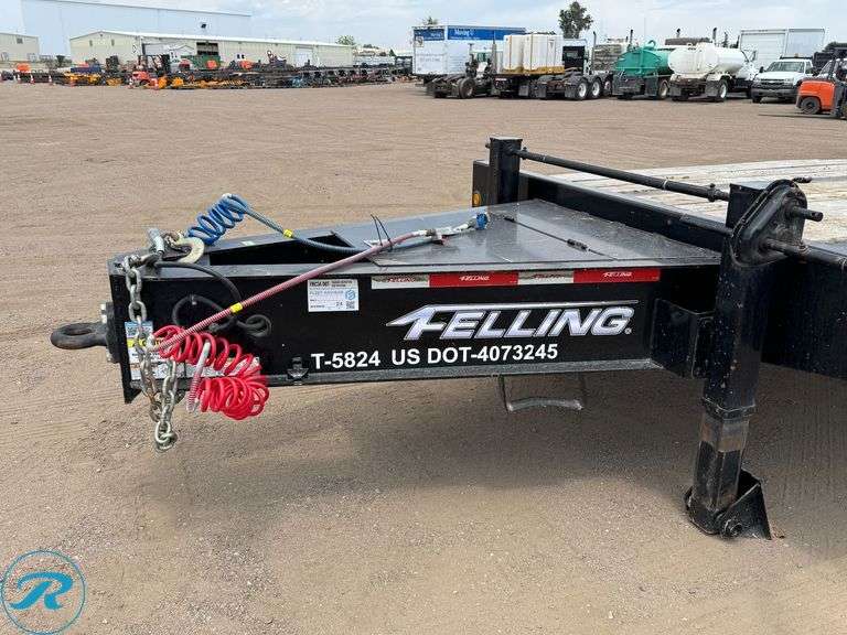 2022  Felling  FT-45-2-LP   T/A Equipment Trailer - Roller Auctions