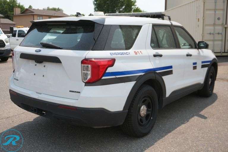 2020  Ford  Explorer   AWD  Police Interceptor SUV - Roller Auctions