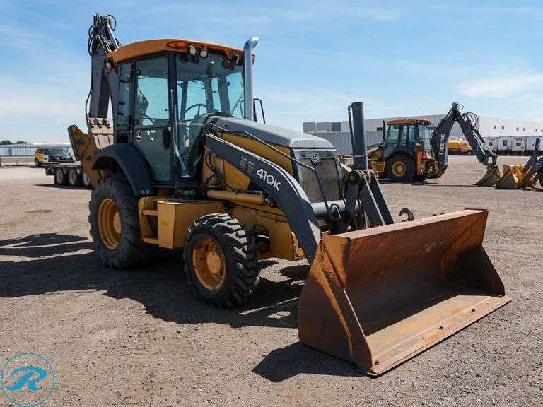 2013  John Deere  410K   4WD  Loader Backhoe - Roller Auctions