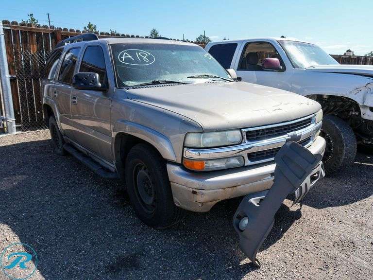 2003  Chevrolet  Tahoe LS  4WD - Roller Auctions
