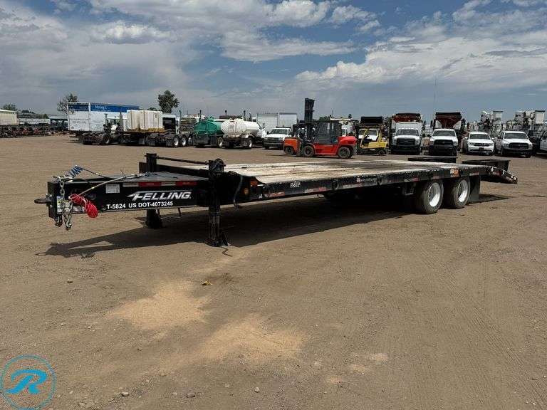 2022 Felling FT-45-2-LP T/A Equipment Trailer