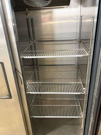 Turbo Air M3R47-2-N Two-Door Reach-In Refrigerator with Casters - Roller Auctions