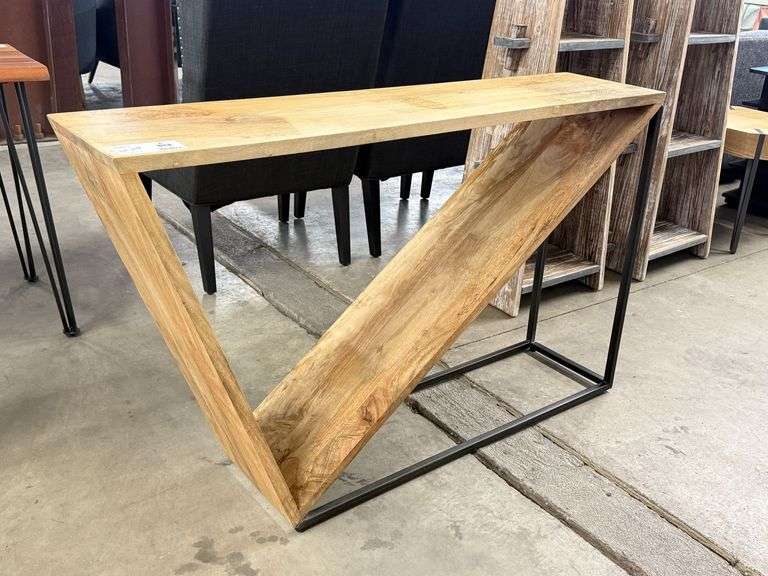 Angled Console Table, 52" x 12" - Roller Auctions