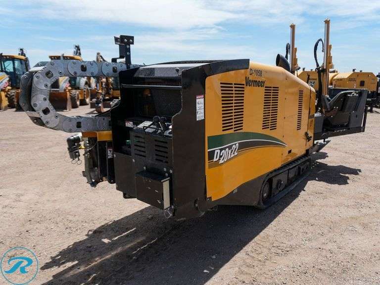 2018 Vermeer D20x22 Series 3 Crawler Horizontal Directional Drill - Roller Auctions