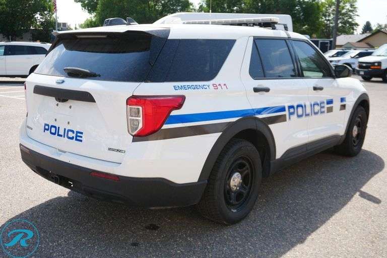 2021  Ford  Explorer   AWD  Police Interceptor SUV - Roller Auctions