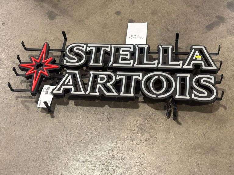 Stella Artois Lighted Sign (Inoperable)