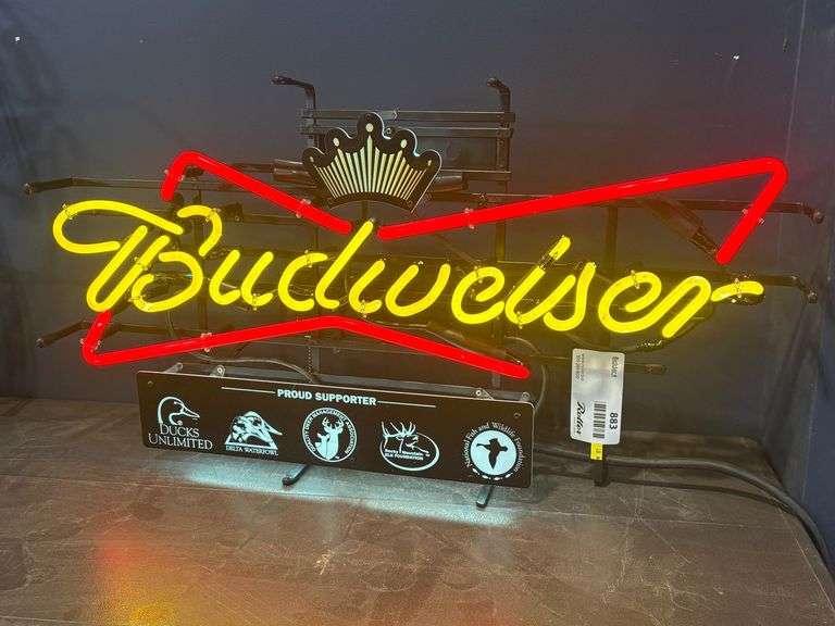 Budweiser Neon Sign