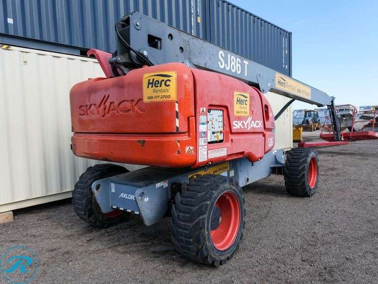 2021  Skyjack   SJ86T  4WD  Boomlift - Roller Auctions