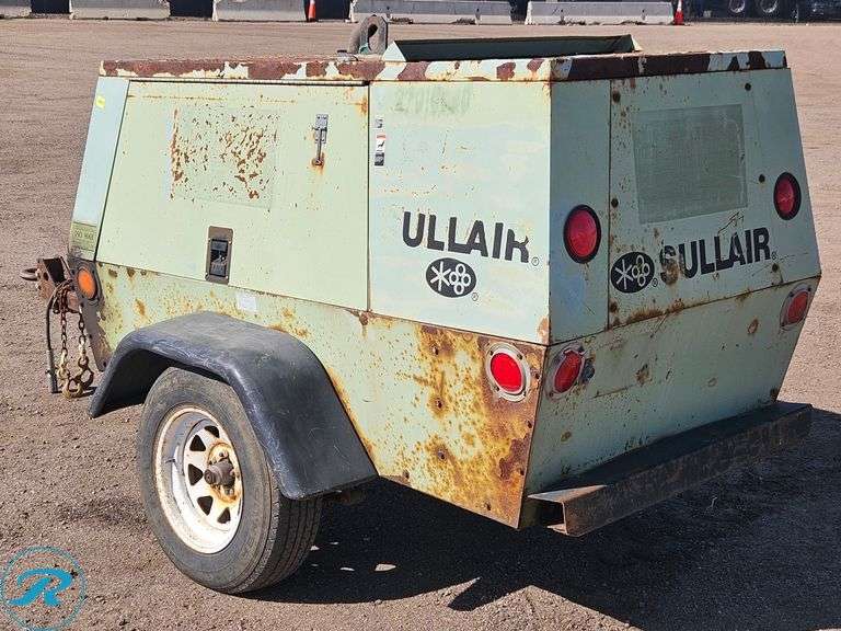 Sullair  185DPQ  Towable Air Compressor - Roller Auctions