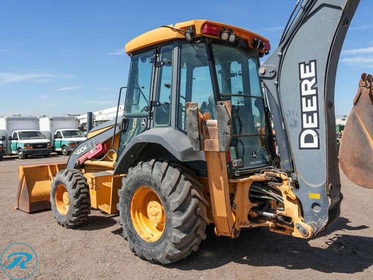 2013  John Deere  410K   4WD  Loader Backhoe - Roller Auctions