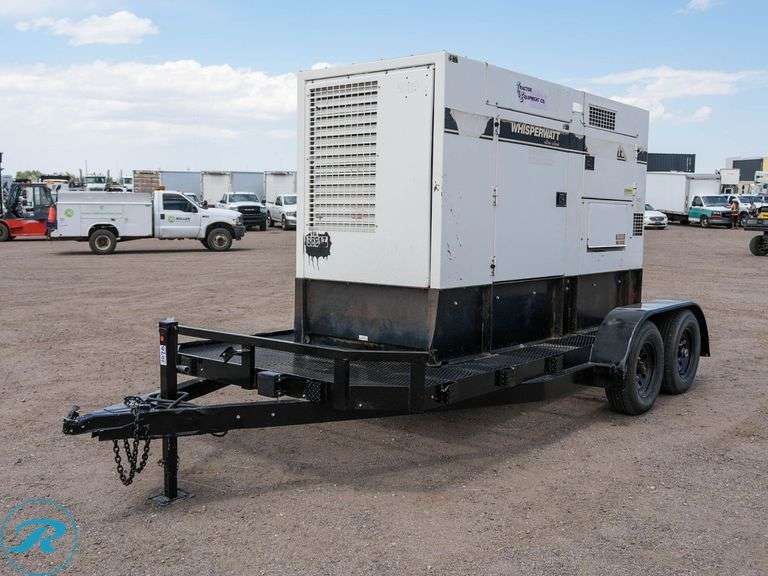 Multiquip  DCA-150USJ2 150 KVA  Trailer Mounted Generator