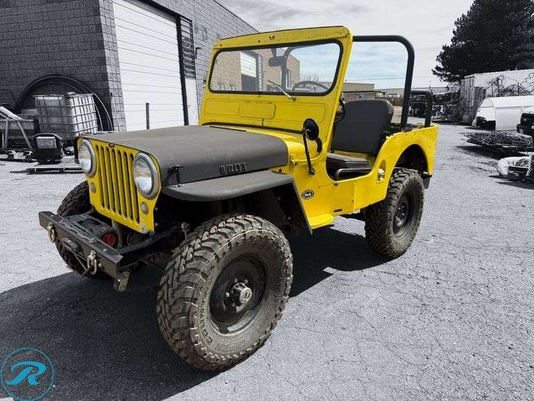 June 9, 2026 - Willys Jeeps and Parts Selling Within The Contractor's Vehicles, Tools & Equipment