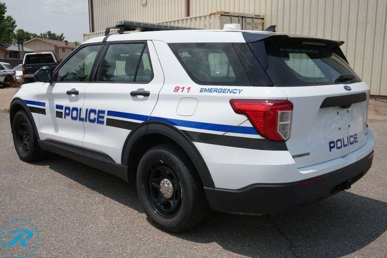 2020  Ford  Explorer   AWD  Police Interceptor SUV - Roller Auctions