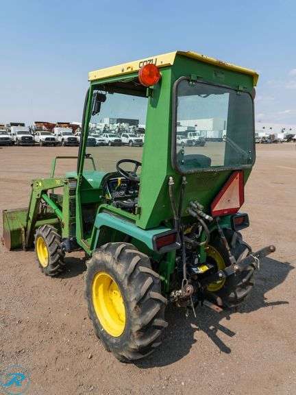 John Deere  755  4WD  Tractor/ Loader - Roller Auctions