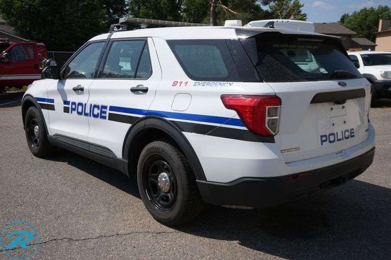 2020  Ford  Explorer   AWD  Police Interceptor SUV - Roller Auctions
