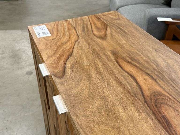 Coast To Coast Imports MEM #12951 Four-Door Wood Credenza, 54" x 16" - Roller Auctions